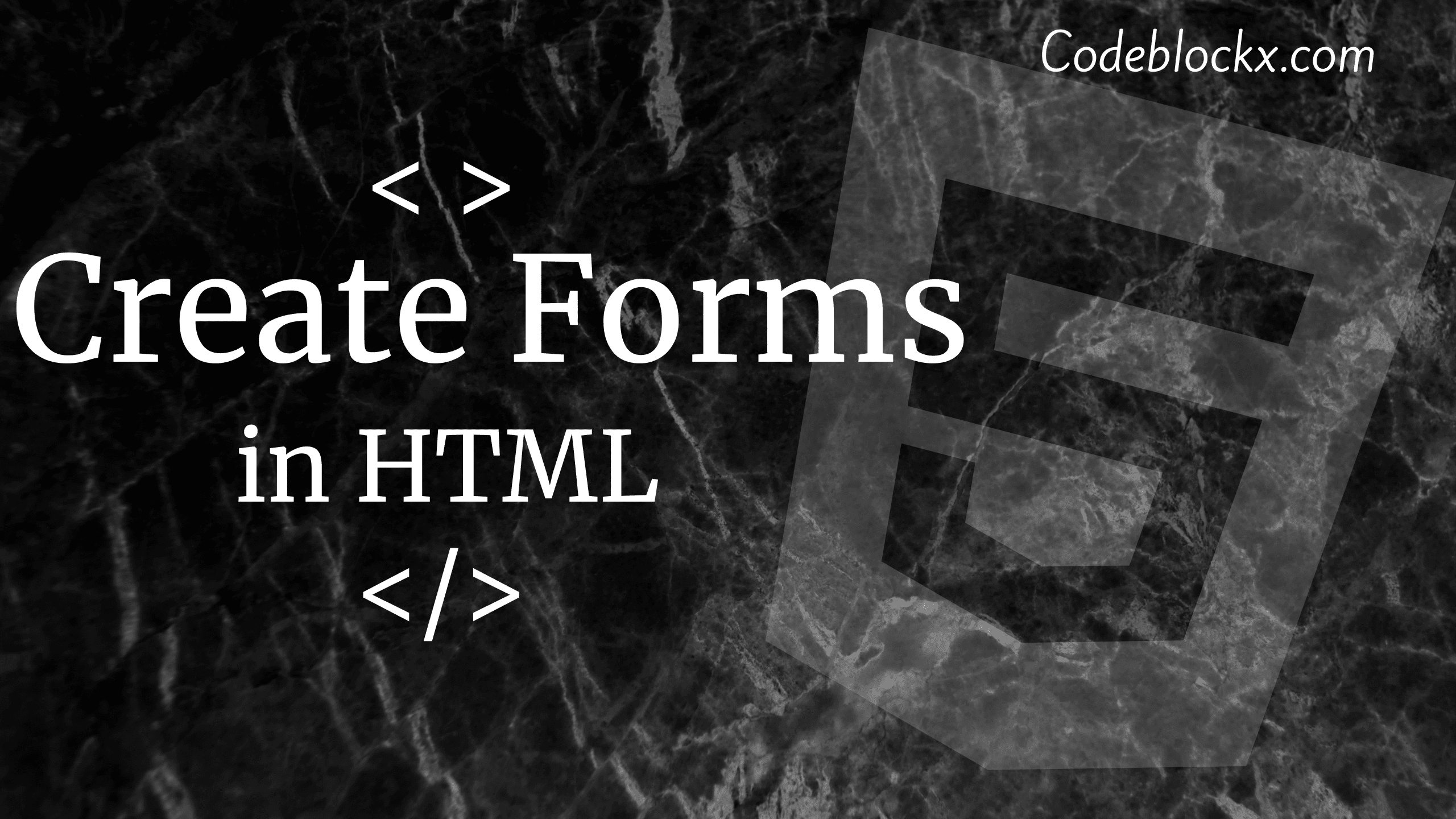 how-to-create-a-form-in-html-codeblockx